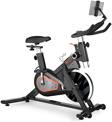 Women’s Health Men’s Health - Indoor Cycling Exercise Bike - Stationary Bike with Bluetooth Smart Connect - Stationary Exercise Bikes for Home Gym Designed to Work with the MyCloudFitness App